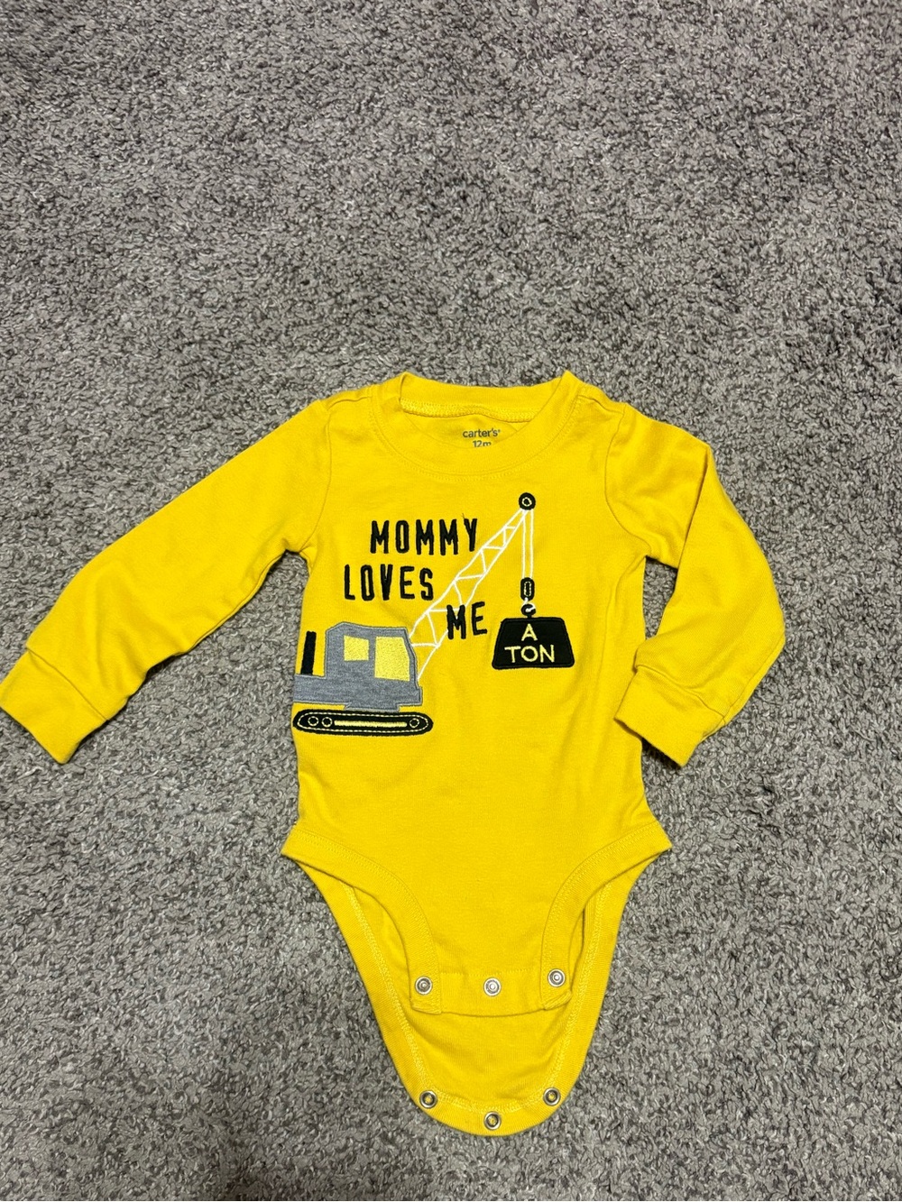 Carter’s Yellow Onesie